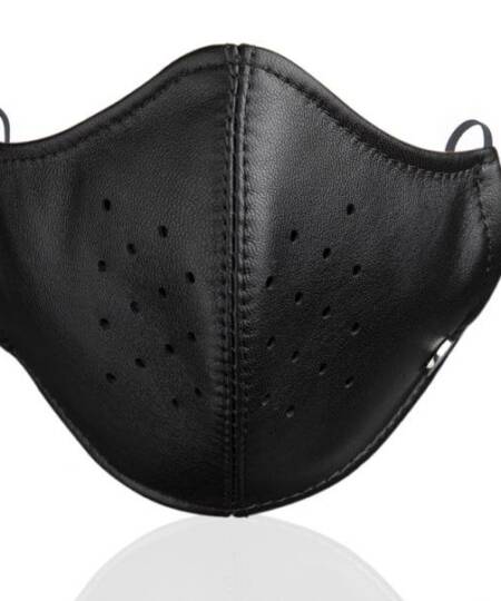 Masque en cuir - Leather mask Maison Fabre