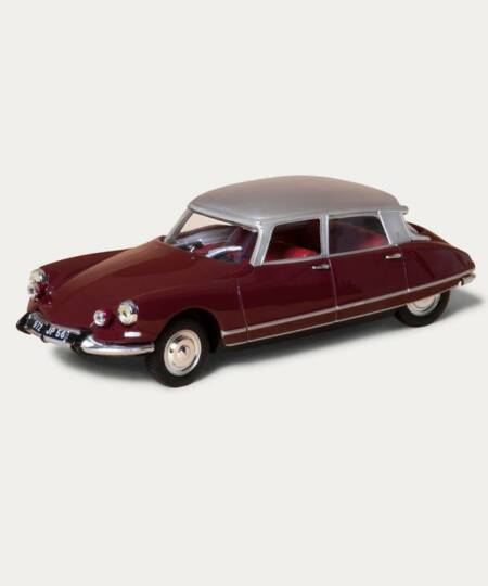 DS 21 PALLAS (Rouge foncé - Dark red) 1967 1/43 - DS Automobiles