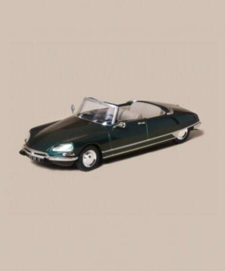 DS 21 Cabriolet vert forêt 19711/43