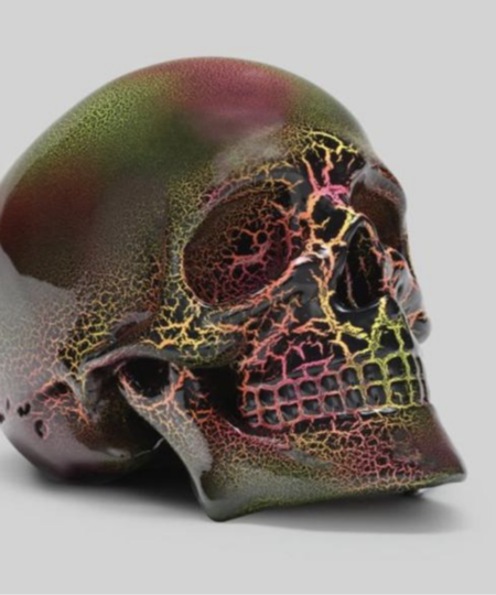 Anna Kara - sculpture Skull