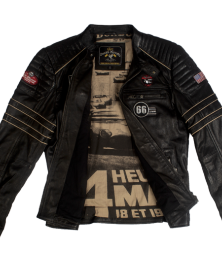 BLOUSON CUIR IRON - LEATHER JACKET IRON - LE MANS