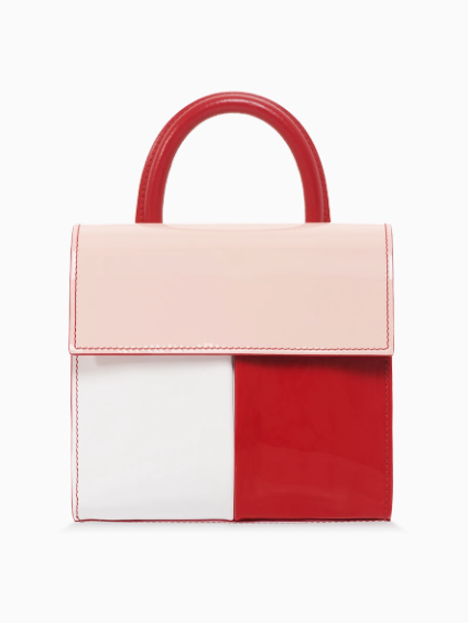 Bag - Sac "France" - Collection Carel & Léon Flam - Rose Rouge