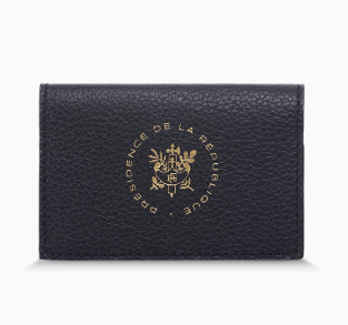 Card holder - Porte-cartes 3 volets Elysée TRICOLORE