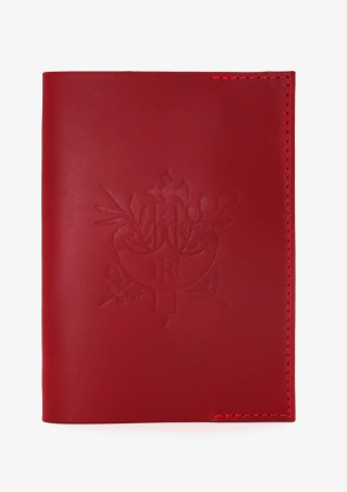 Elysée passport holder - Porte passeport Elysée Rouge