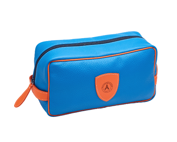 Trousse de toilette - Toiletry bag Bleu Azur by Authentiques Paris