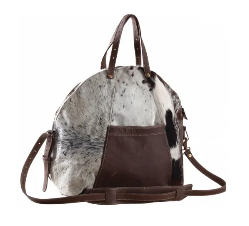 Sac de voyage en peau de vache - Travel bag in cowhide - AMILCAR SELECTIONS