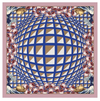 Foulard en soie - Silk Scarf by Herse Inspired