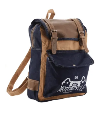 Sac à dos – Blue backpack for men – Amilcar Selections