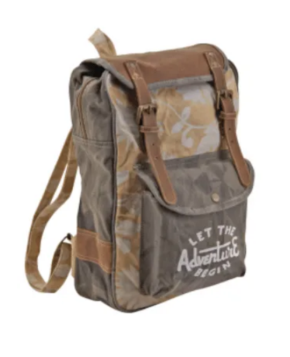 Sac à dos – Taupe & Brown Men's Backpack for Men – Amilcar Selections