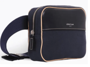 Sac - Bag Couzinet Navy by Léon Flam Paris