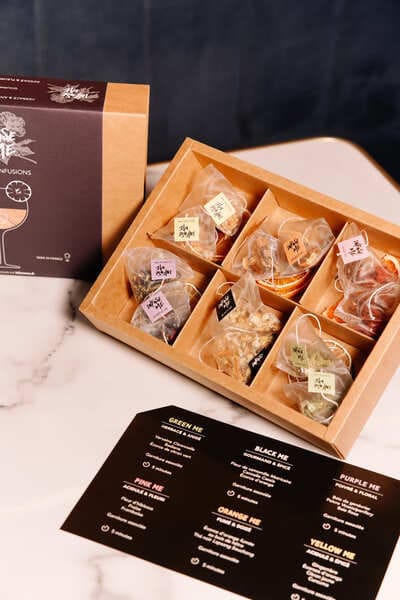Coffret Dégustation Infuse Me (coffret cocktail à infuser)