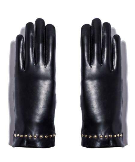 Maison Fabre - F 104 CLOU T DC Gants en agneau doublé soie - Silk lined lambskin gloves