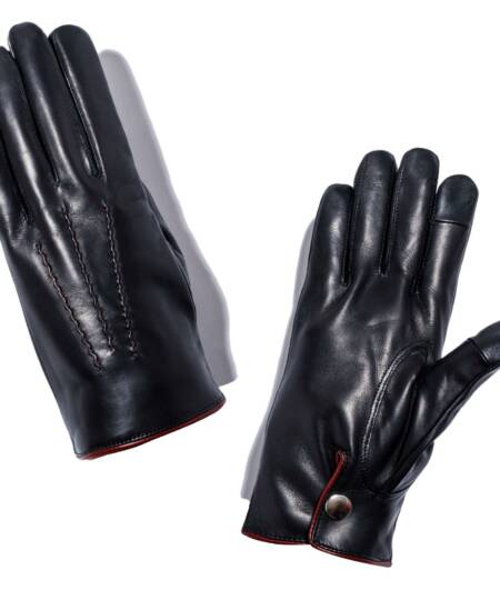 Maison Fabre - GT 02 T DC Gants homme en agneau - Men's gloves in lamb