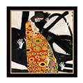 Foulard en soie édition limitée Lullaby II - Silk scarf limited edition Lullaby II classic 90x90 by HERSE Inspired