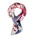 Foulard en soie édition limitée A l'intérieur d'une muse I - Silk scarf limited edition Inside A Muse I classic 90 x 90cm by HERSE Inspired