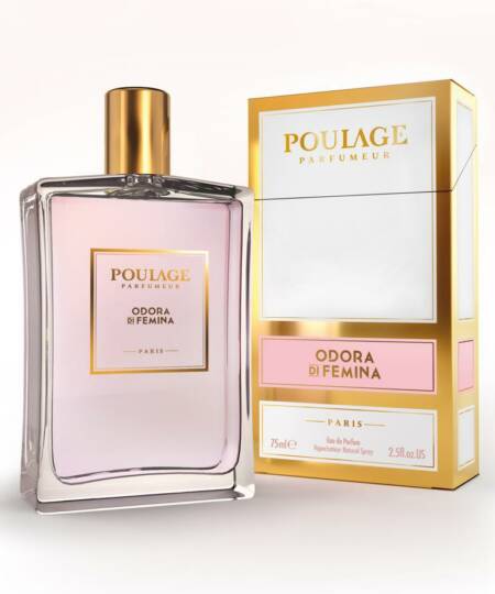 ODORA DI FEMINA - Eau de parfum without Luxury White Leather Case - 75ml.
