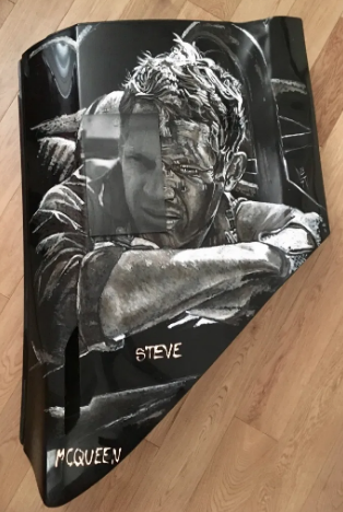 Porte Maserati Steve McQueen par Natacha Toutain - Door Maserati Steve Mcqueen by Natacha Toutain