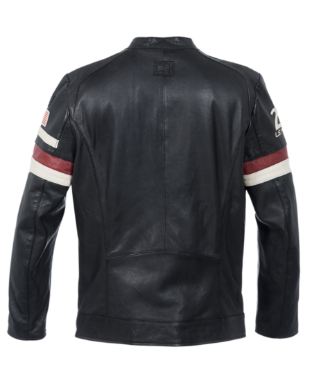 VESTE EN CUIR HOMME SHELBY - LEATHER JACKET MAN SHELBY - 24H DU MANS